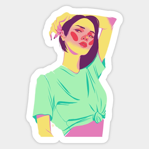 Lemonade (No Background) Sticker by sblarts